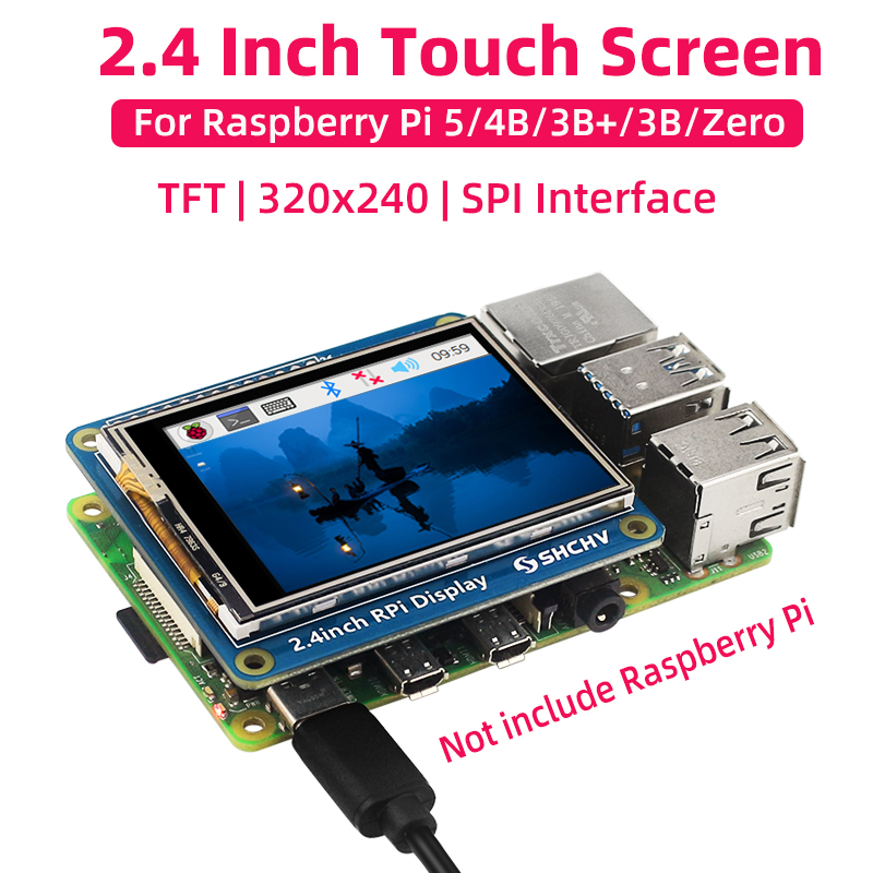 Turing Pi 2 - SHCHV 2,4 inch touchscreen voor Raspberry