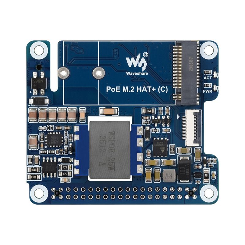 Turing Pi 2 - Waveshare M.2 HAT+ (C) adapterkaart voor
