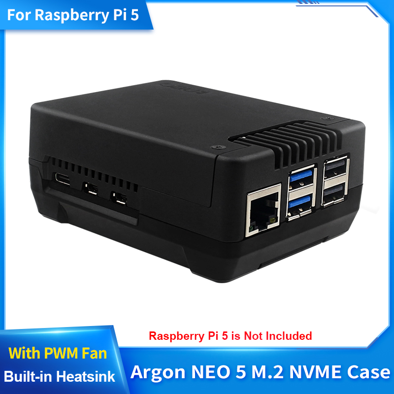 Turing Pi 2 - Argon NEO 5 M.2 NVME PCIE-behuizing