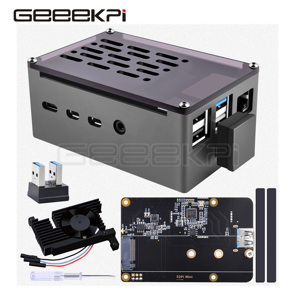 Geeekpi Aluminium Brick Case Z - Turing Pi 2 recensie en prijs
